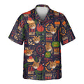 Custom Face &amp; Logo BBQ Feast Paradise Hawaiian Shirt | Perfect Backyard BBQ &amp; Summer Gathering
