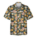 Custom Face &amp; Logo Coconut Paradise Cocktail Hawaiian Shirt | Fresh Summer Fruit Lover Gift