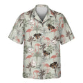 Custom Face &amp; Logo Exotic Jungle Hawaiian Shirt | Unique Gift for Wildlife Lovers