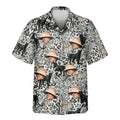 Custom Face &amp; Logo Jungle Prowl Hawaiian Shirt | Unique Gift for Wildlife Lovers