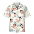 Custom Face &amp; Logo Lobster Fest Hawaiian Shirt | Perfect Backyard BBQ &amp; Summer Gathering