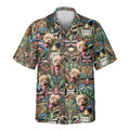 Custom Face &amp; Logo Tiki Island Vibes Hawaiian Shirt | Great for Themed Parties &amp; Group Events