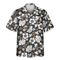 Custom Face &amp; Logo Tropical Hibiscus Flower Hawaiian Shirt | Custom Gift for Beach Vacation &amp; Cruises