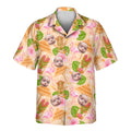 Custom Face &amp; Logo Tropical Tiki Grill Fest Hawaiian Shirt | Perfect Backyard BBQ &amp; Summer Gathering