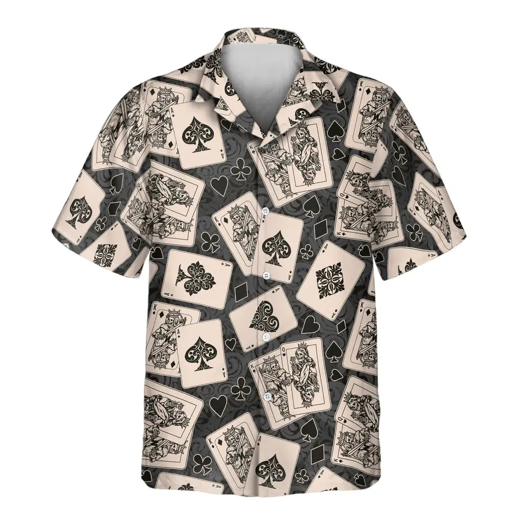 Custom Face &amp; Logo Jackpot Vibes Hawaiian Shirt | Great for Casino Night &amp; Lucky Events