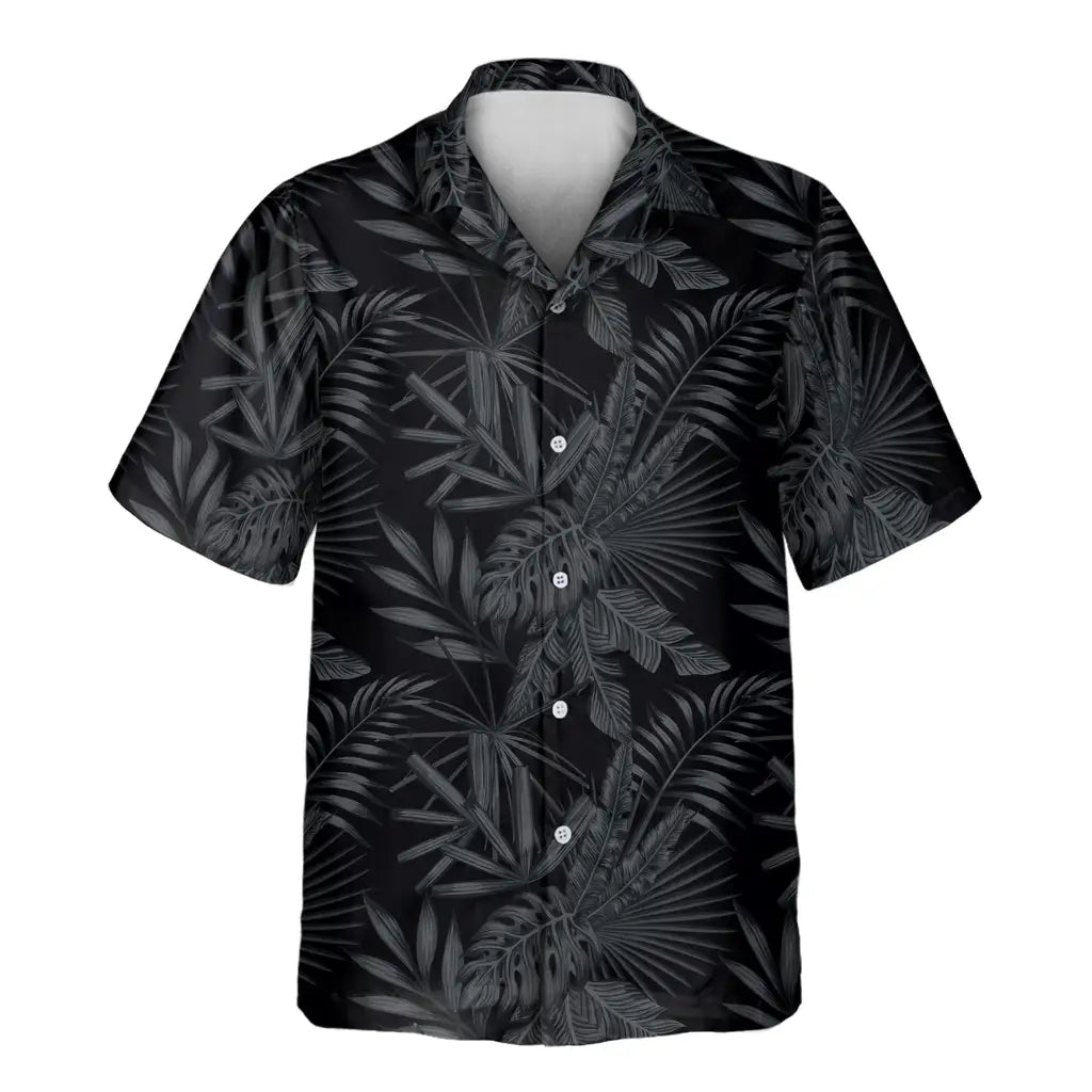 Custom Face &amp; Logo MonoTropics Hawaiian Shirt | Unique Summer Beach Gift for Men