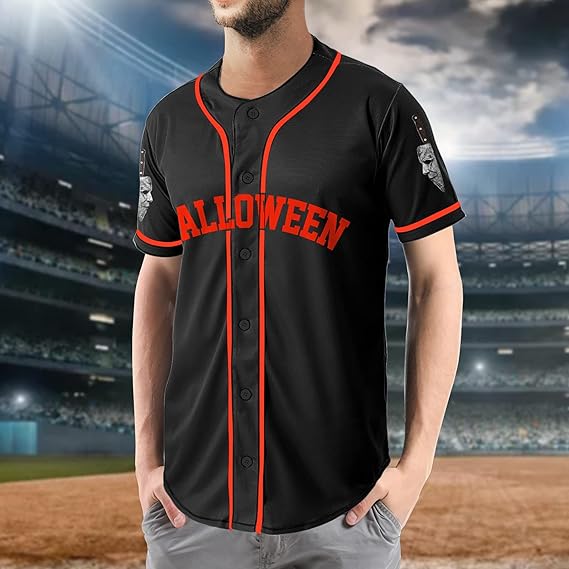 Michael Myers Halloween Baseball Jersey - Horror Movie Shirt