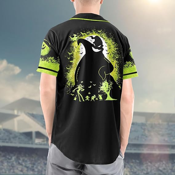 Oogie Boogie Baseball Jersey - Nightmare Before Christmas Shirt