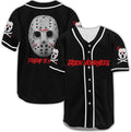 Jason Voorhees Baseball Jersey - Friday the 13th Horror Shirt