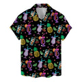 Neon Cocktail Hawaiian Shirt - Tropical Bar Drink Aloha Shirt
