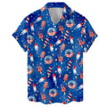 Patriotic Popsicle Hawaiian Shirt - 4th of July Ice Cream Vibes